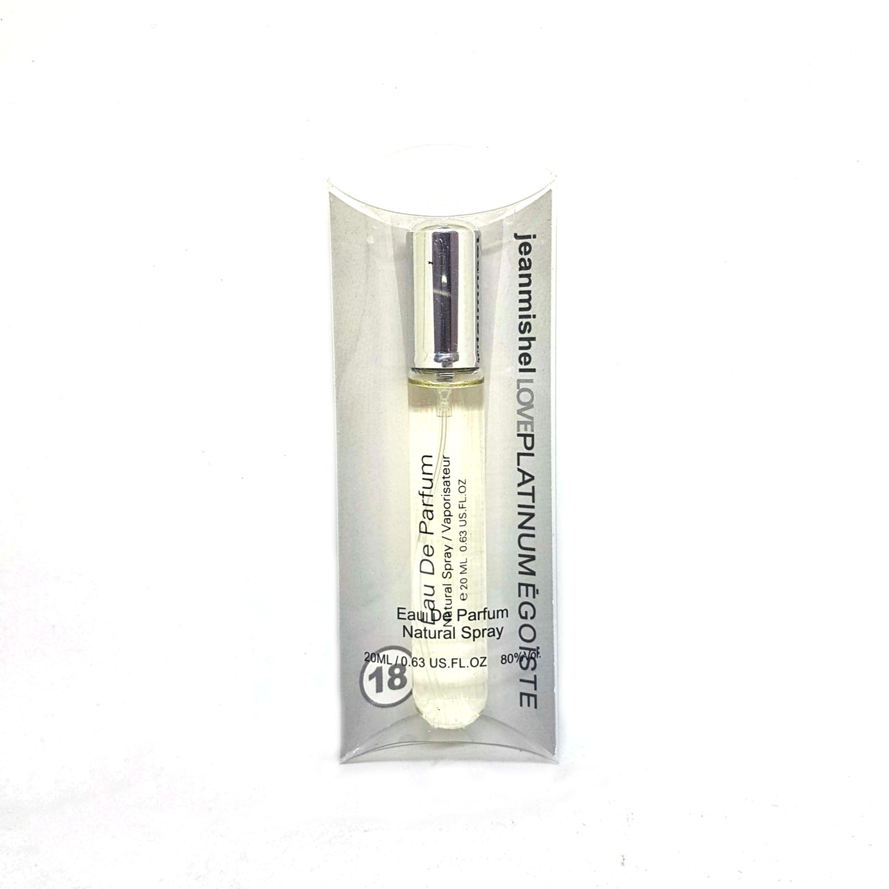 Парфюм-спрей Jeanmishel Love Platinum Egoiste 18 20ml (hub_seCJ52528)