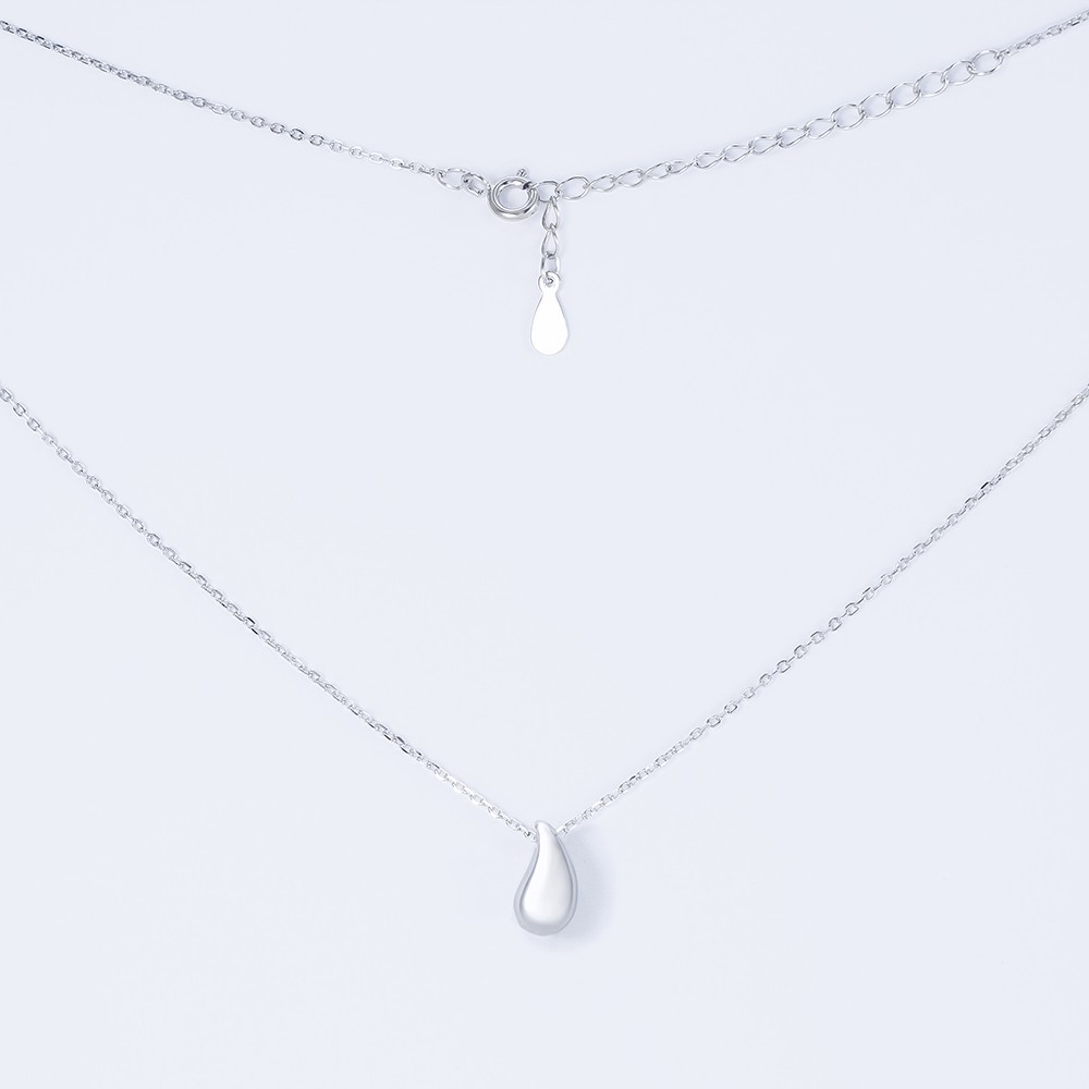 Колье серебрянное Infini родированное kl2-60 40+5 см