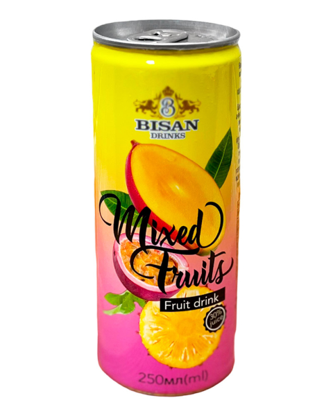 Напиток безалкогольный сокосодержащий Bisan MIXED FRUIT 250 мл