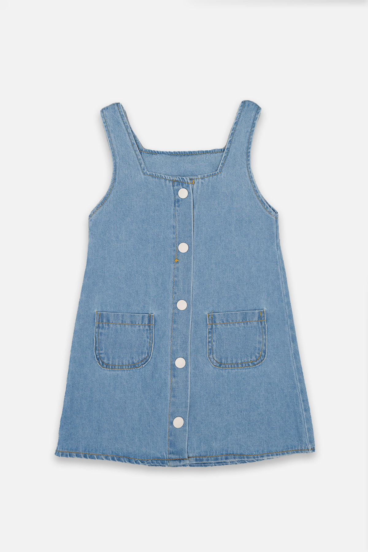 Джинсовый сарафан для девочки Sirin Girls 98 см Голубой ЦБ-00250115 (SKT000992606)