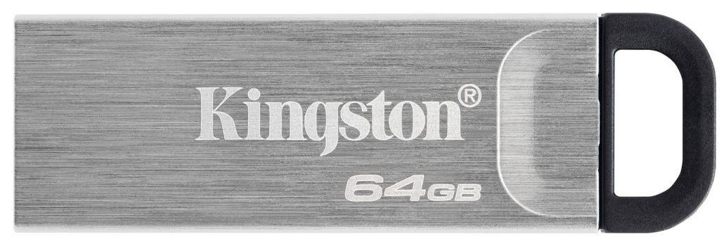 Flash Drives Kingston DataTraveler Kyson 64GB USB 3.2 (DTKN/64GB) Silver/Black (6622888)