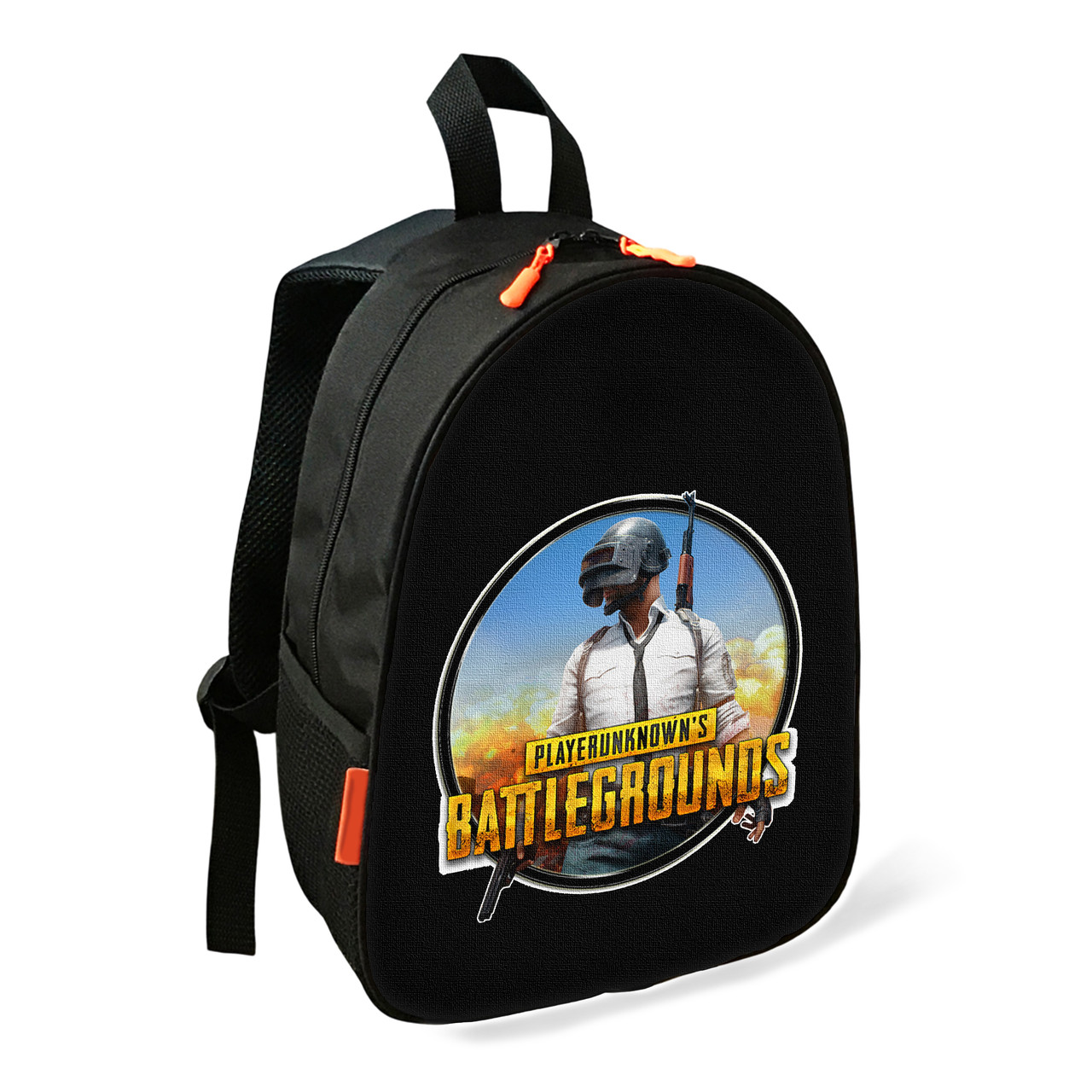 Дитячий шкільний рюкзак PUBG з принтом, 34х27х13 см, водонепроникний, різнокольоровий