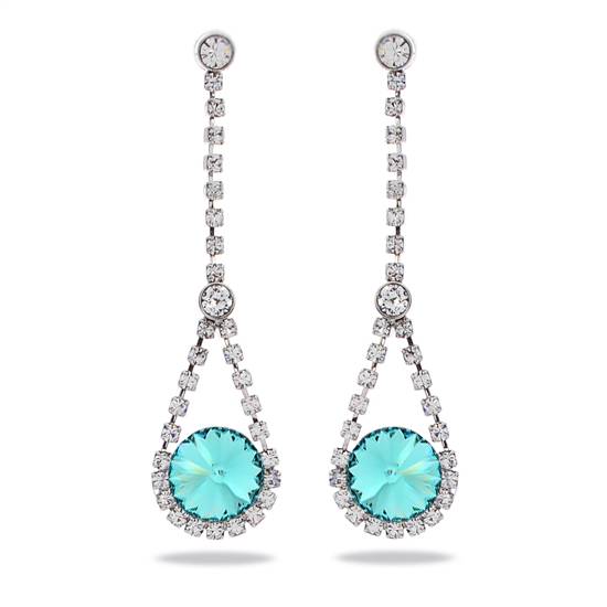 Сережки KOBI Lafita зі Swarovski (7440-3074-21-32)