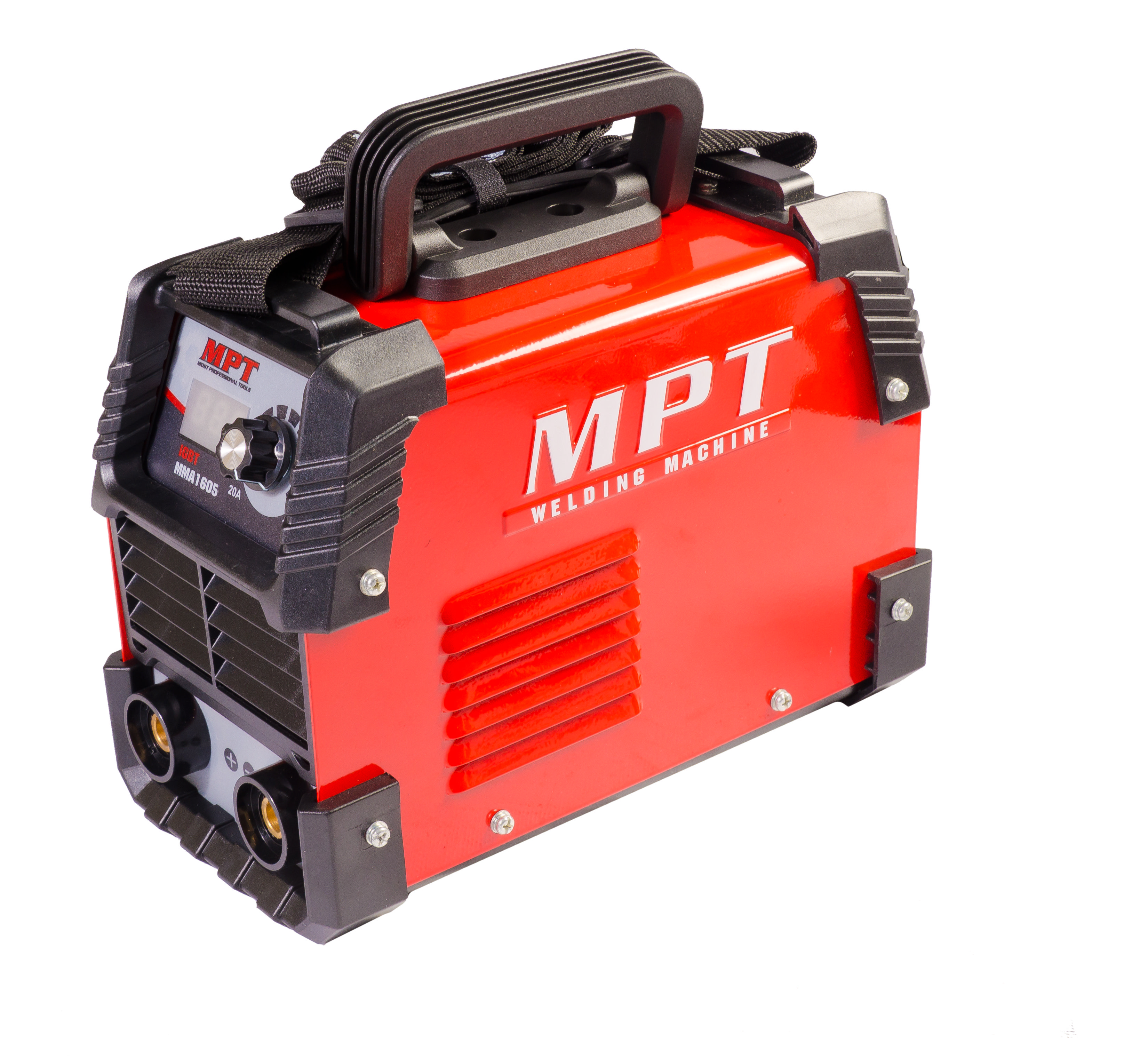 Аппарат сварочный инверторного типа MPT 20-160 А 1.6-4.0 мм аксессуары 6 шт MMA1605