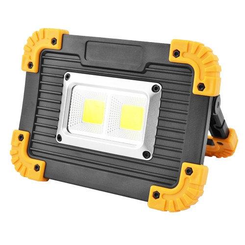 Прожектор светодиодный MHZ L812-20W-2COB-1W с Power Bank