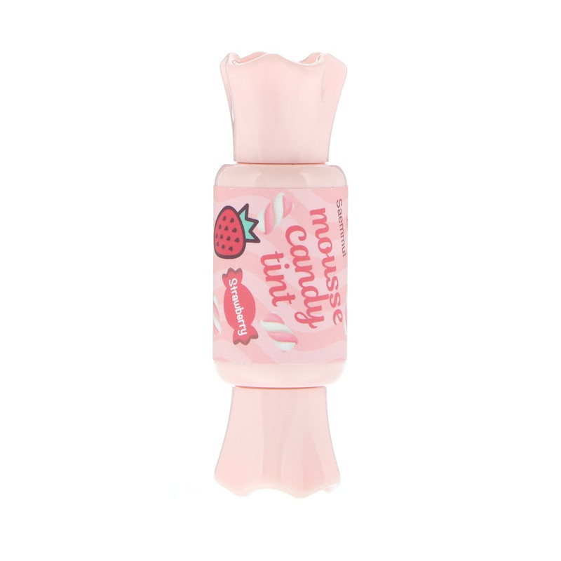 Тинт-мус для губ цукерка The Saem Saemmul Mousse Candy Tint 02 Strawberry 8 г (8806164146415)