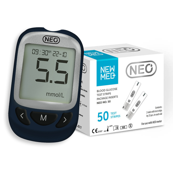 Глюкометр NEO + 50 тест-смужок NewMed (MM00227)