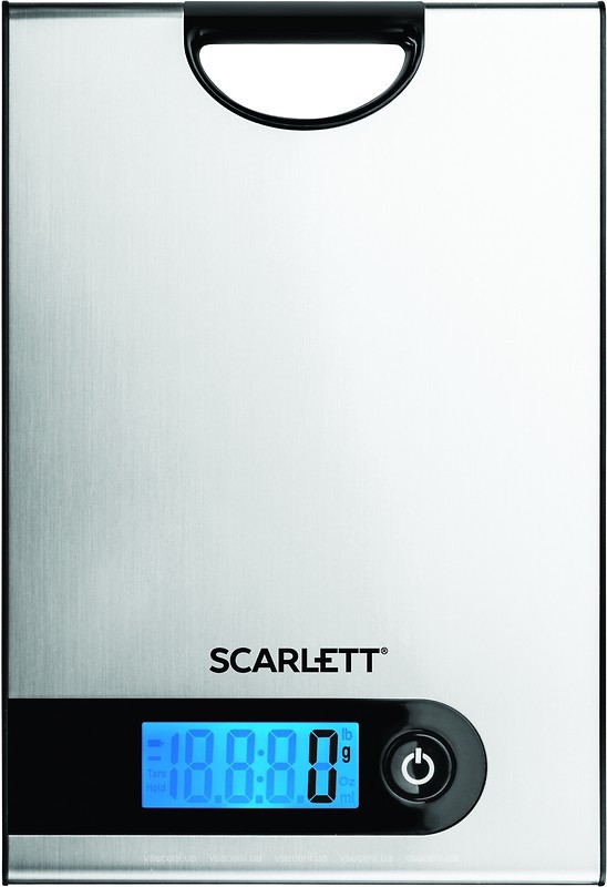 Ваги кухонні Scarlett SC-KS 57P98 Сріблястий (F00172887)