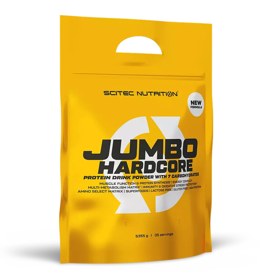 Гейнер Scitec Nutrition Jumbo Hardcore 5.355 кг Шоколад (2480049816)