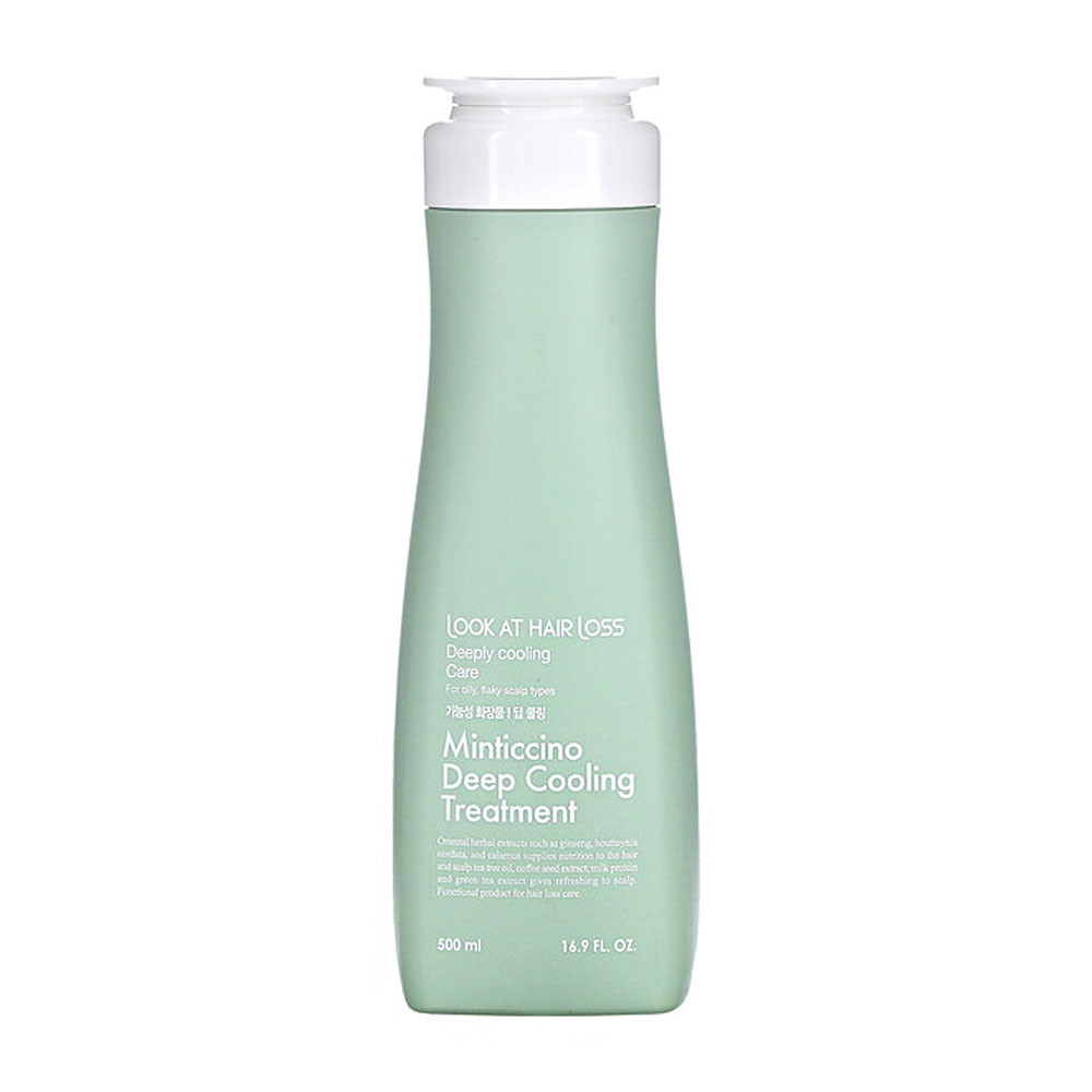 Кондиціонер для жирного волосся Daeng Gi Meo Ri Look At Hairl Loss Minticcino Deep Cooling Treatment 500 мл (8807779090070)