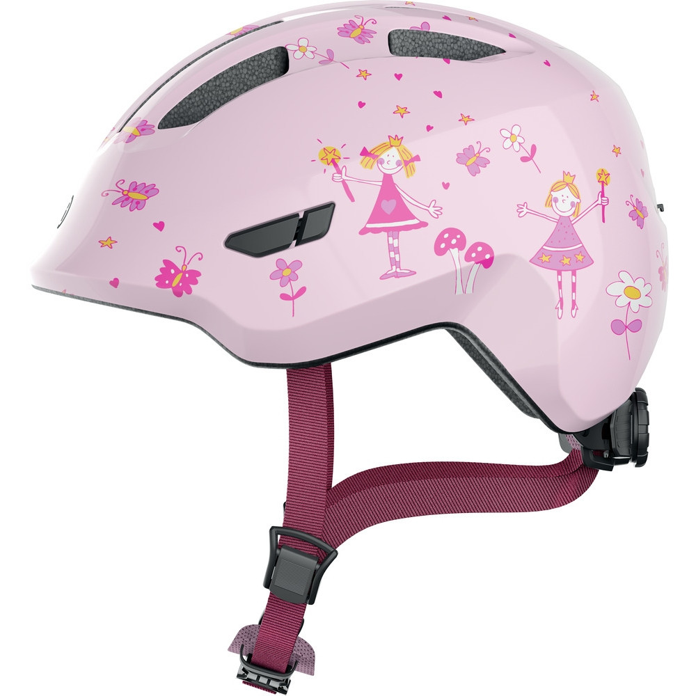 Велосипедний дитячий шолом ABUS SMILEY 3.0 M 50-55 Rose Princess
