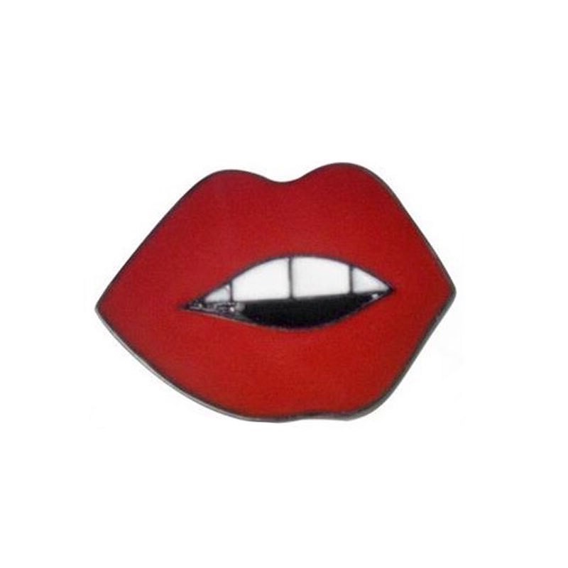 Пин BROCHE Губы красный BRGV113460