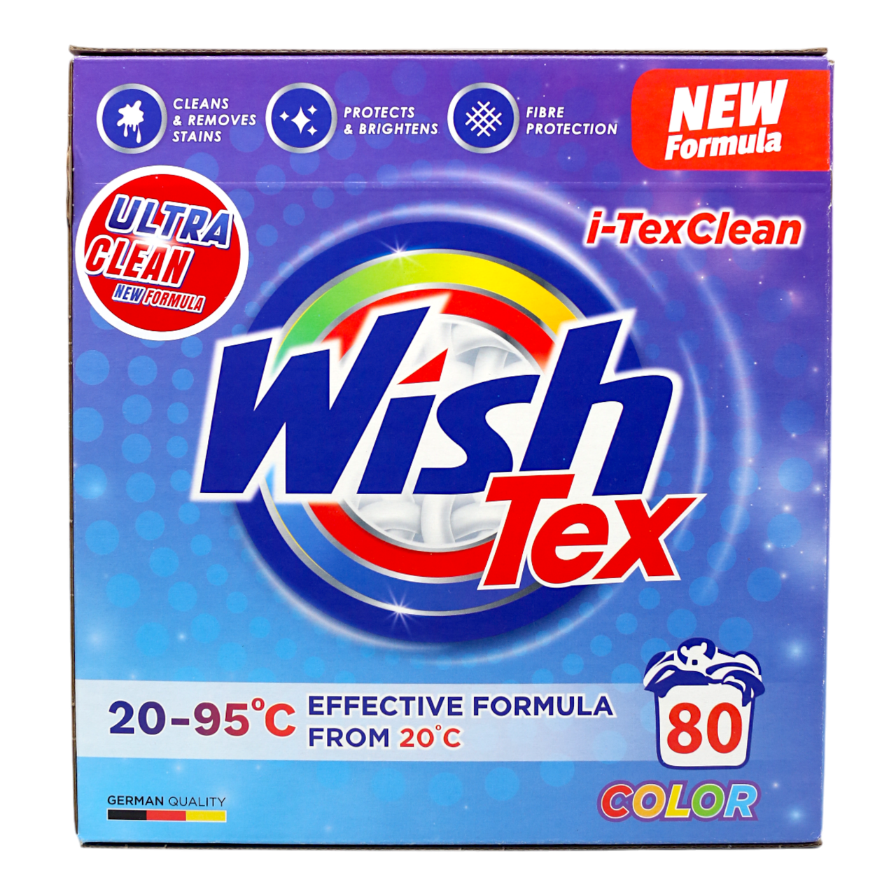 Порошок для стирки WishTex New Formula Color 5,2 кг 80 стирок