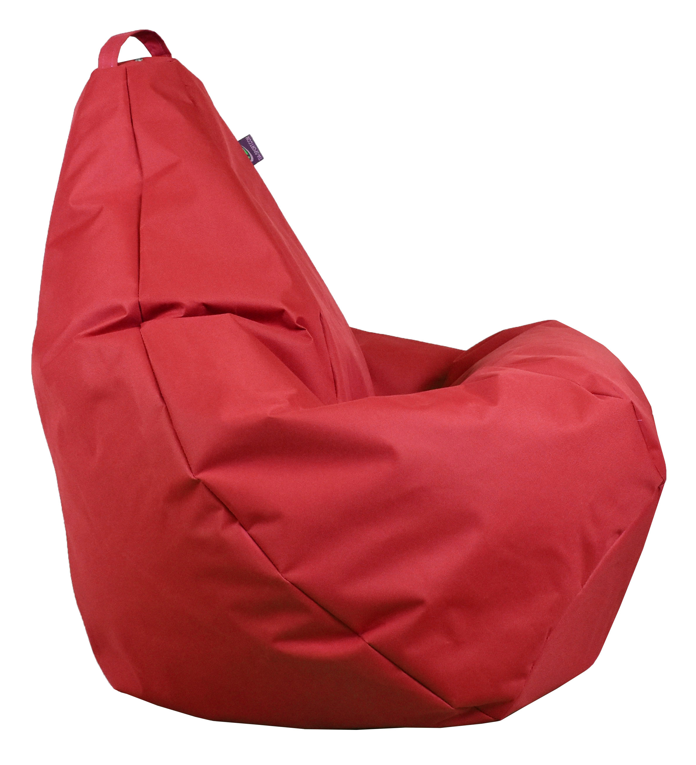 Крісло мішок груша Tia-Sport 90х60 см Оксфорд червоний (sm-0044)