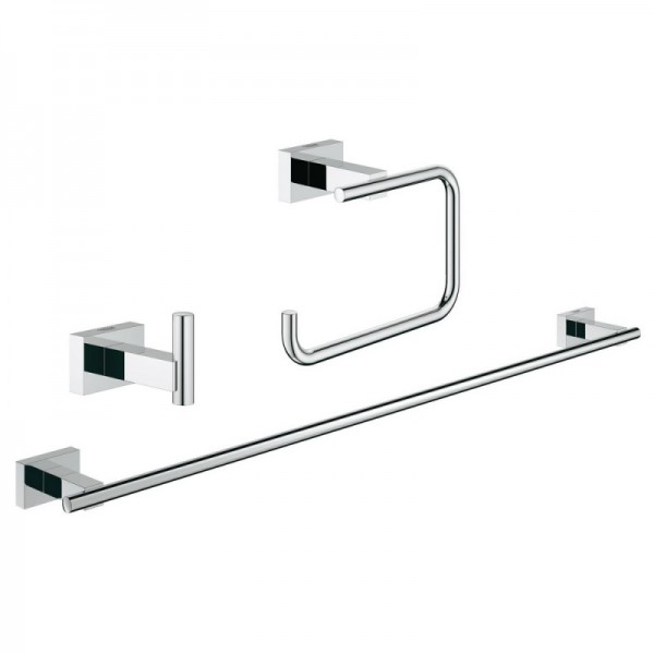 Набір аксесуарів Guest Grohe Ex Essentials Cube 40777001 Хром (213758)