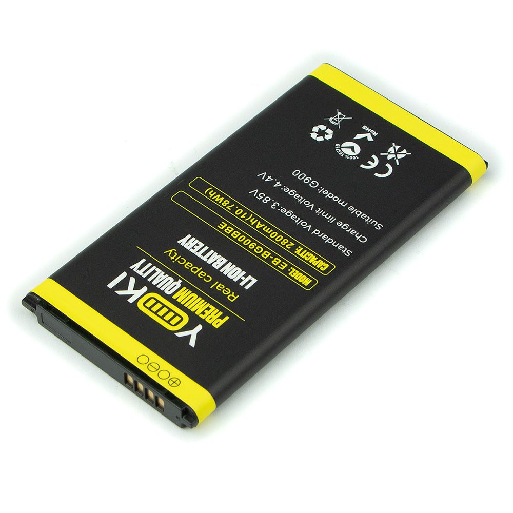 Акумулятор високої ємкості Premium якість Yoki EB-BG900BBE для Samsung G900 Galaxy S5