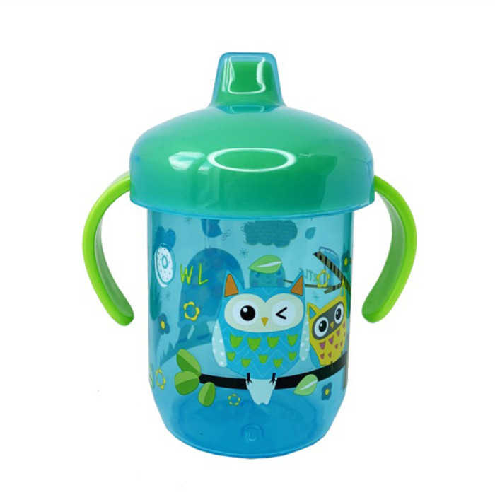 Поильник детский Mega Zayka MGZ-0305 (Blue) Сова 200 мл