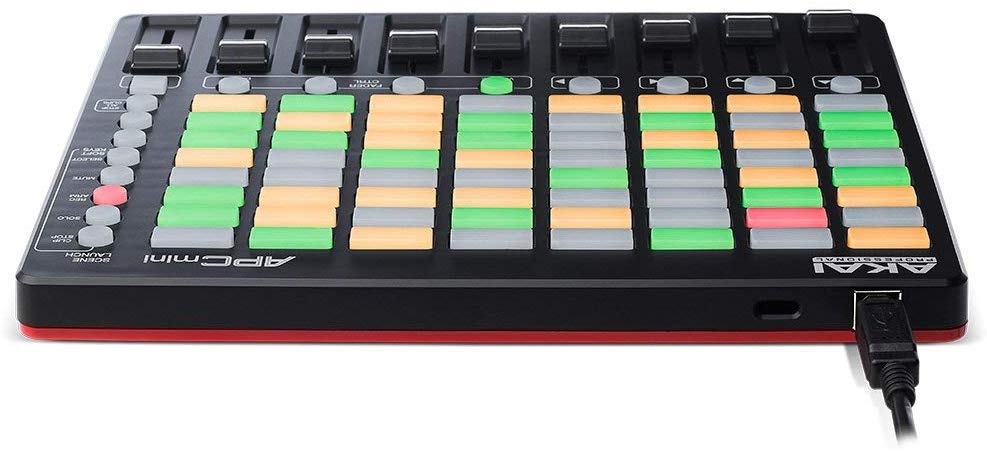 DJ контролер Akai APC mini Black (DP08274)