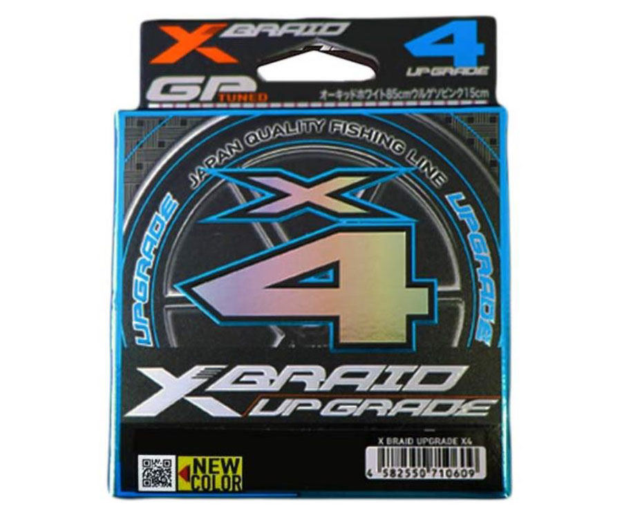 Шнур YGK X-Braid Upgrade X4 180m #0.4/0.104mm 8lb/3.6kg (1013-5545.04.17)