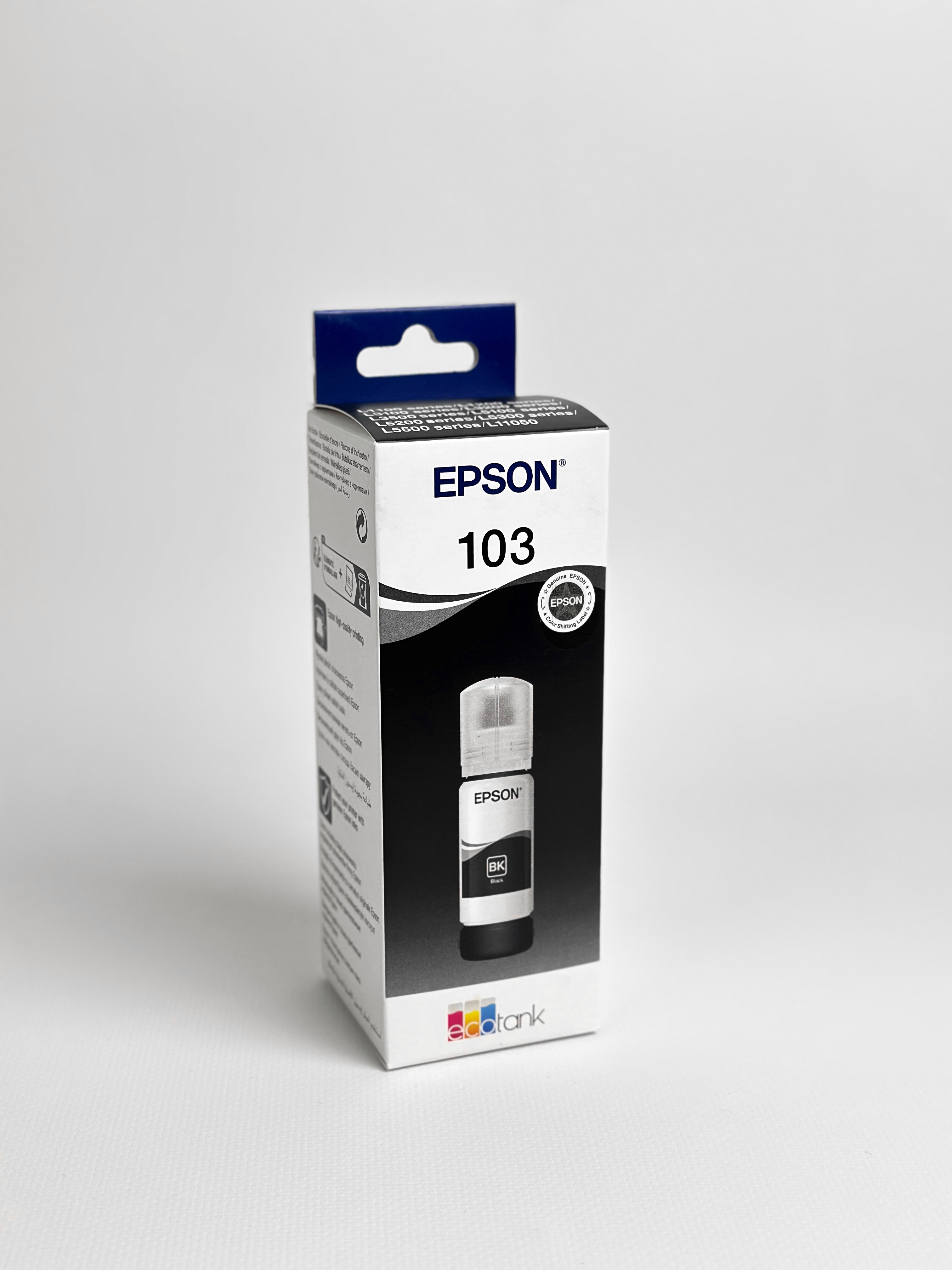 Контейнер с чернилами EPSON 103 70 мл Black (C13T00S14A) (10906)