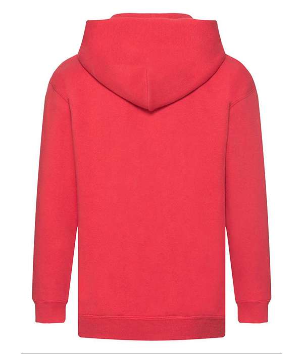 Толстовка Fruit of the loom Premium hooded sweat jacket Kids 152 см Красный (62-035-0)
