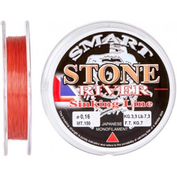 Леска Smart Stone River Sinking 150m 0.16mm 2.65kg (1013-1300.33.00)