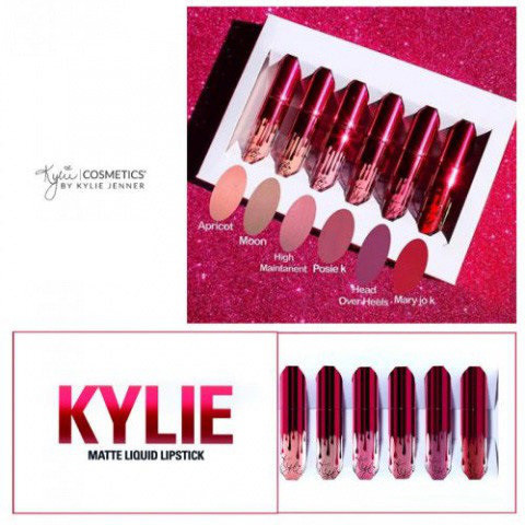 Набір матових рідких помад KYLIE JENNER Limited Edition 6 в 1 (006434)