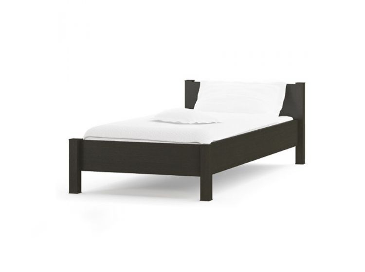 Кровать Мебель Сервис Фантазия 90 (каркас без ламелей) венге темный