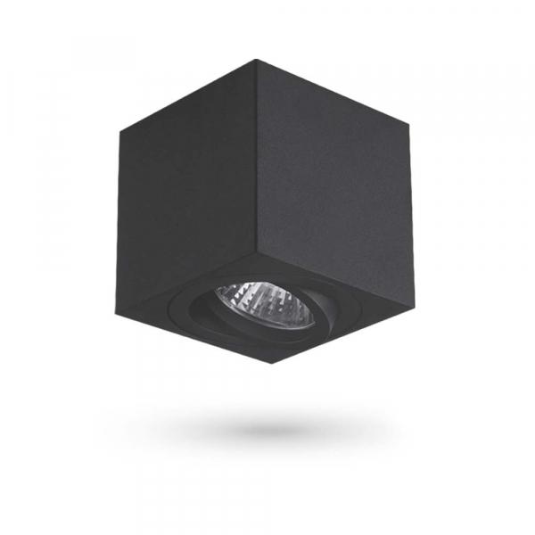Світильник точковий Videx під лампу GU10 VL-SPF01-B Чорний (26818)