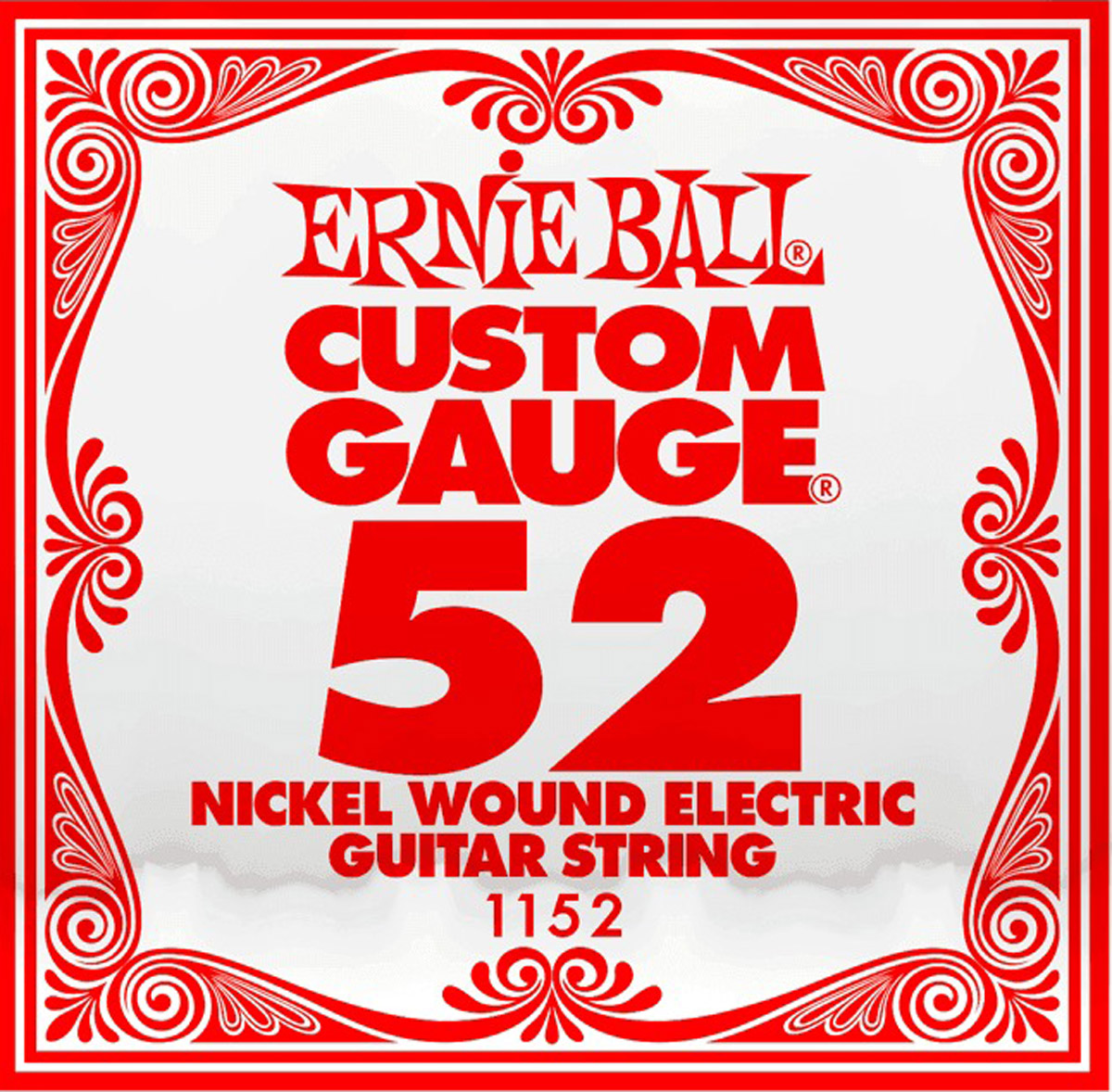 Струна Ernie Ball 1152 Nickel Wound Electric Guitar String .052