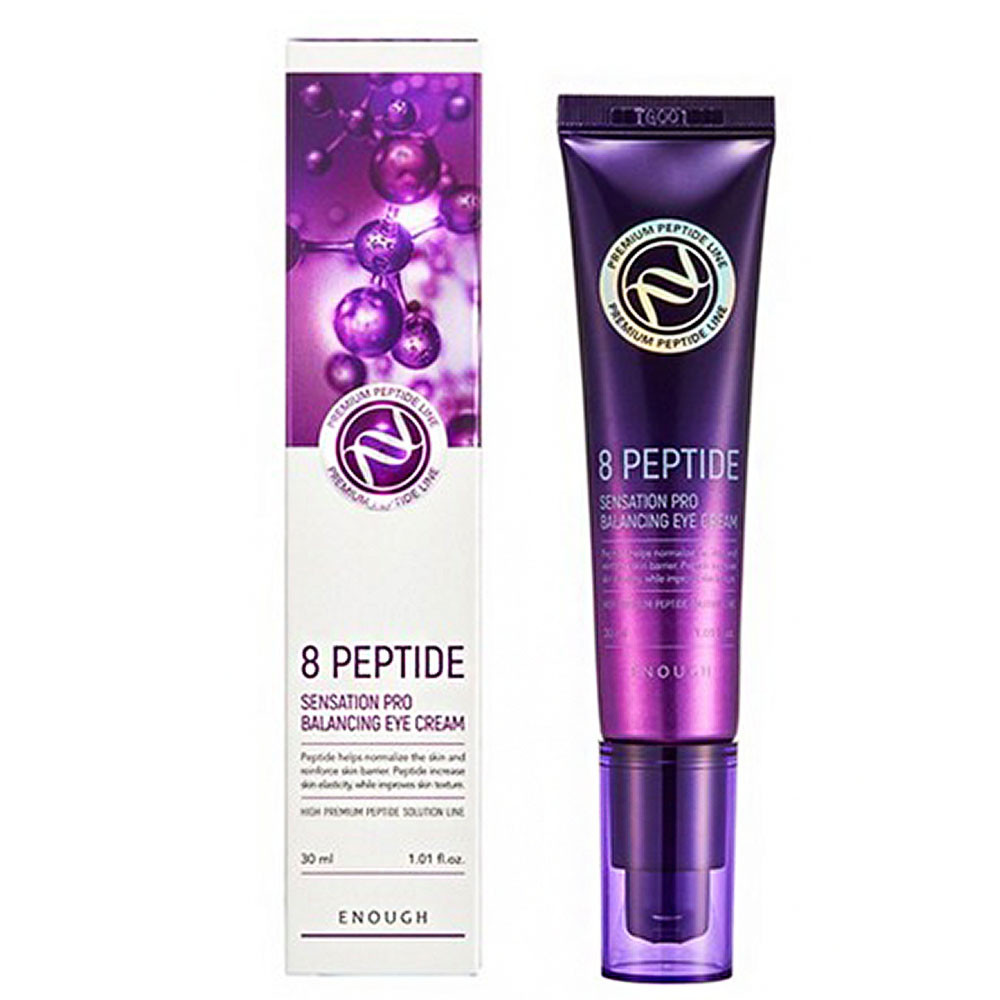 Омолаживающий пептидный крем для глаз Enough 8 peptide Sensation Pro Balancing Eye Cream 30 мл (8809438485692)