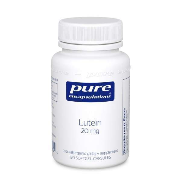 Лютеин Lutein Pure Encapsulations 20 мг 120 капсул