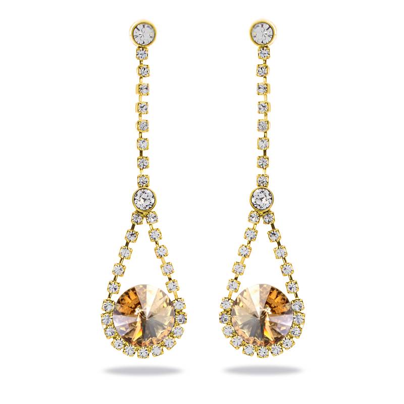 Сережки KOBI Lafita зі Swarovski (7440-3074-05-35)