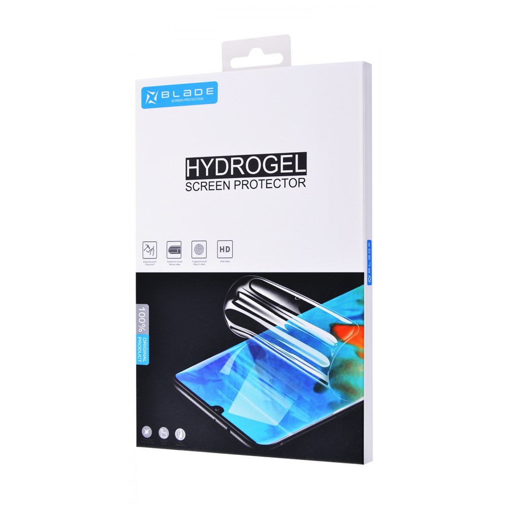 Протиударна гідрогелева плівка 5D BLADE hydrogel screen protection LITE для ZTE N5S (Front Full) Глянцева Прозора 0,16мм