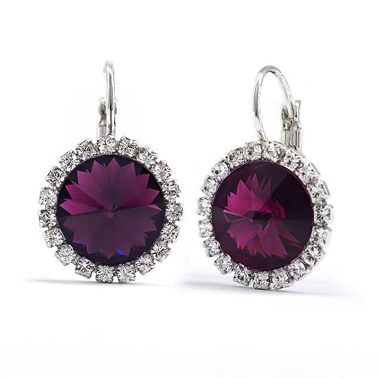 Сережки KOBI Rivoli Strass зі Swarovski (7440-3062-11-32)