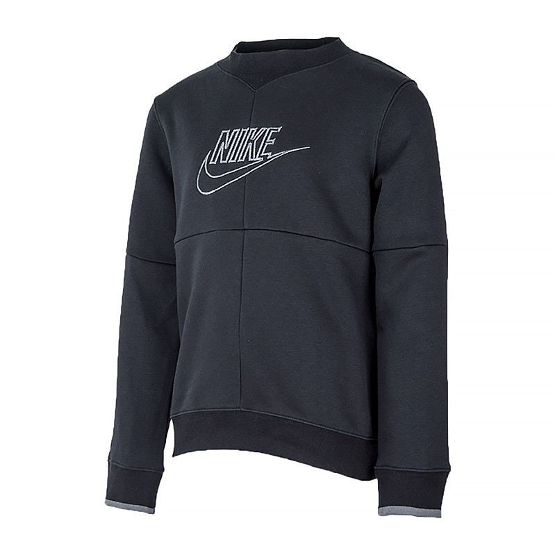 Детский Свитшот Nike B NSW AMPLIFY CREW Черный 128-137 (7dDQ8819-010 128-137)