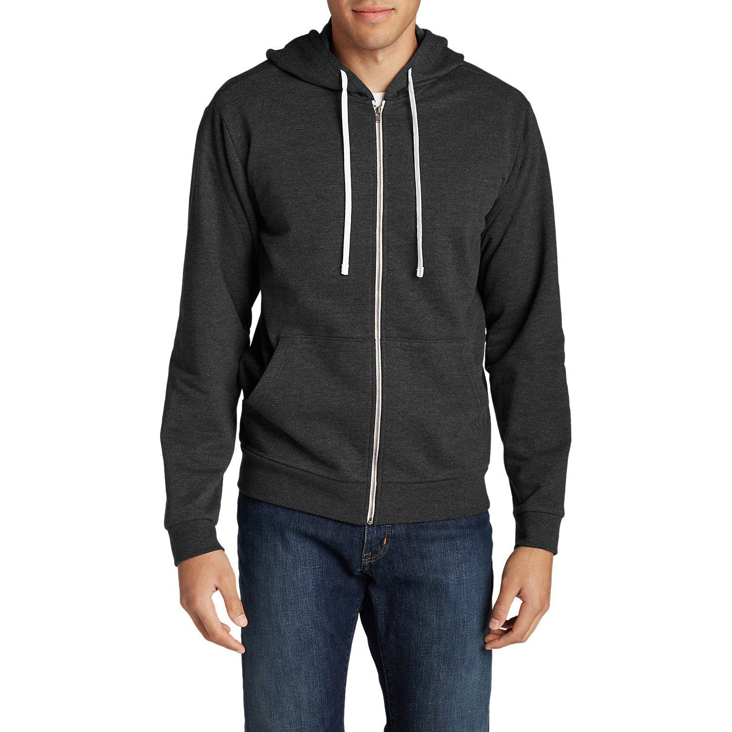Кофта Eddie Bauer Mens Camp HTR L Темно-сірий (0479HGR)