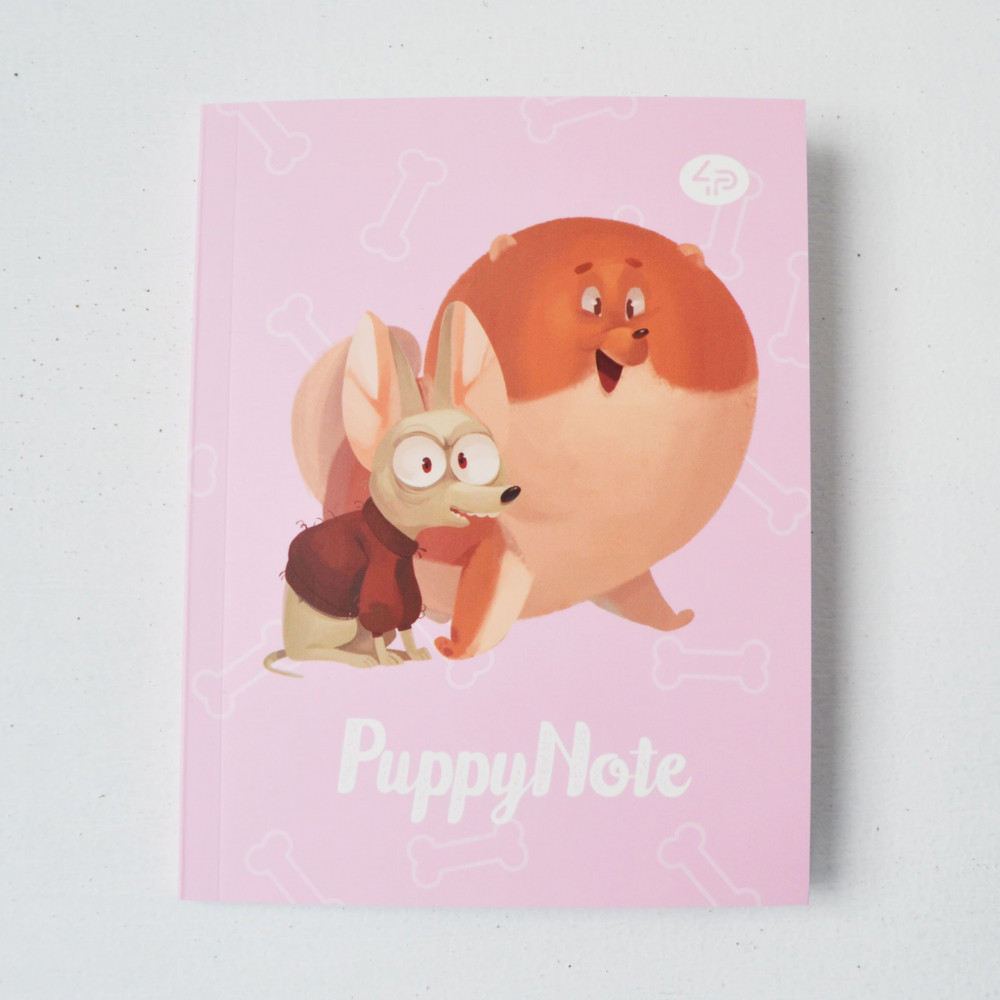 Блокнот 4Profi Puppy Note pink 40 листов А6 903030