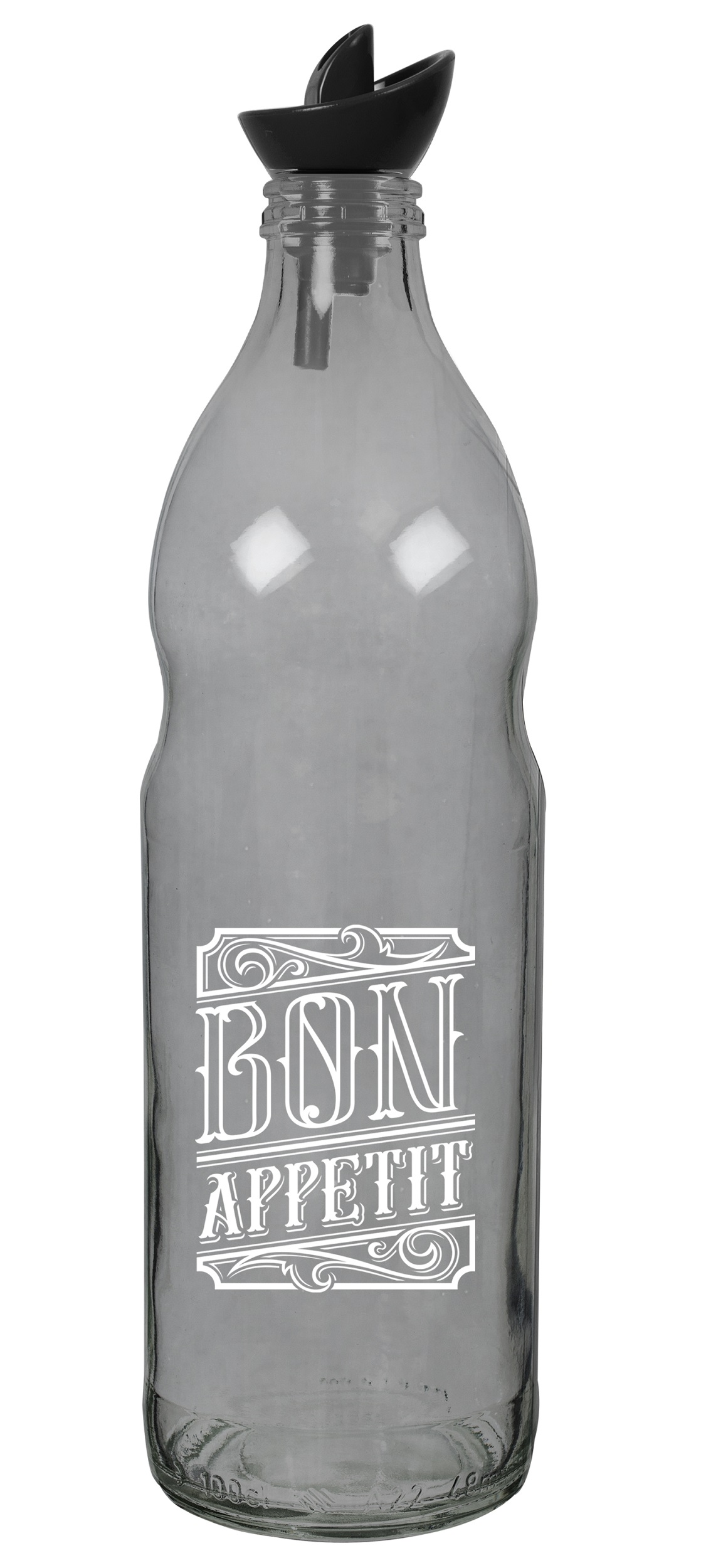 Бутылка для масла Herevin Transparent Grey 1 л (6816175)