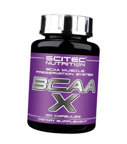 Комплекс из аминокислот ВСАА -X Scitec Nutrition 120капс (28087001)