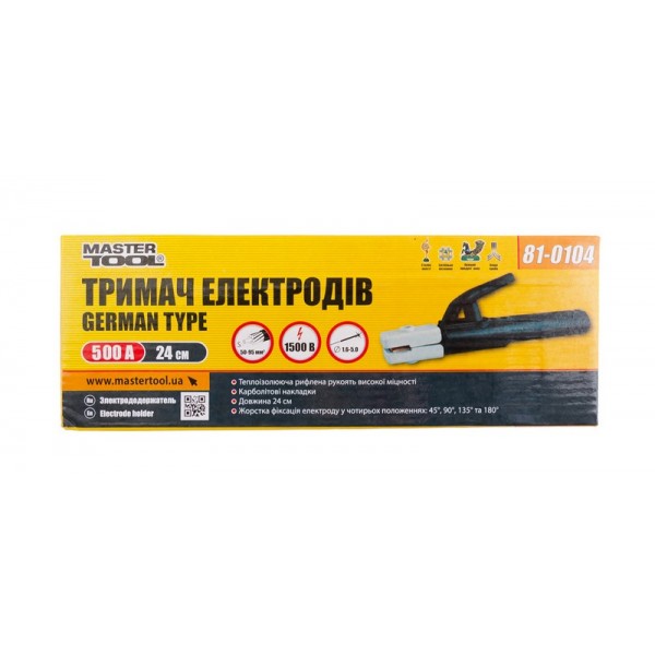 Держатель электродов MASTERTOOL German type 500 А 81-0104