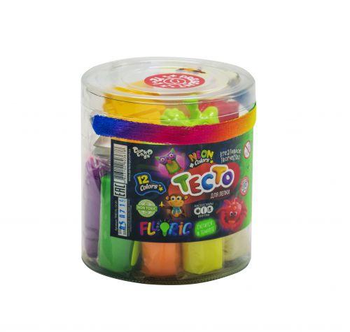 Набор для лепки Danko Toys Fluoric, 13 цветов (рус) TMD-FL-12-01