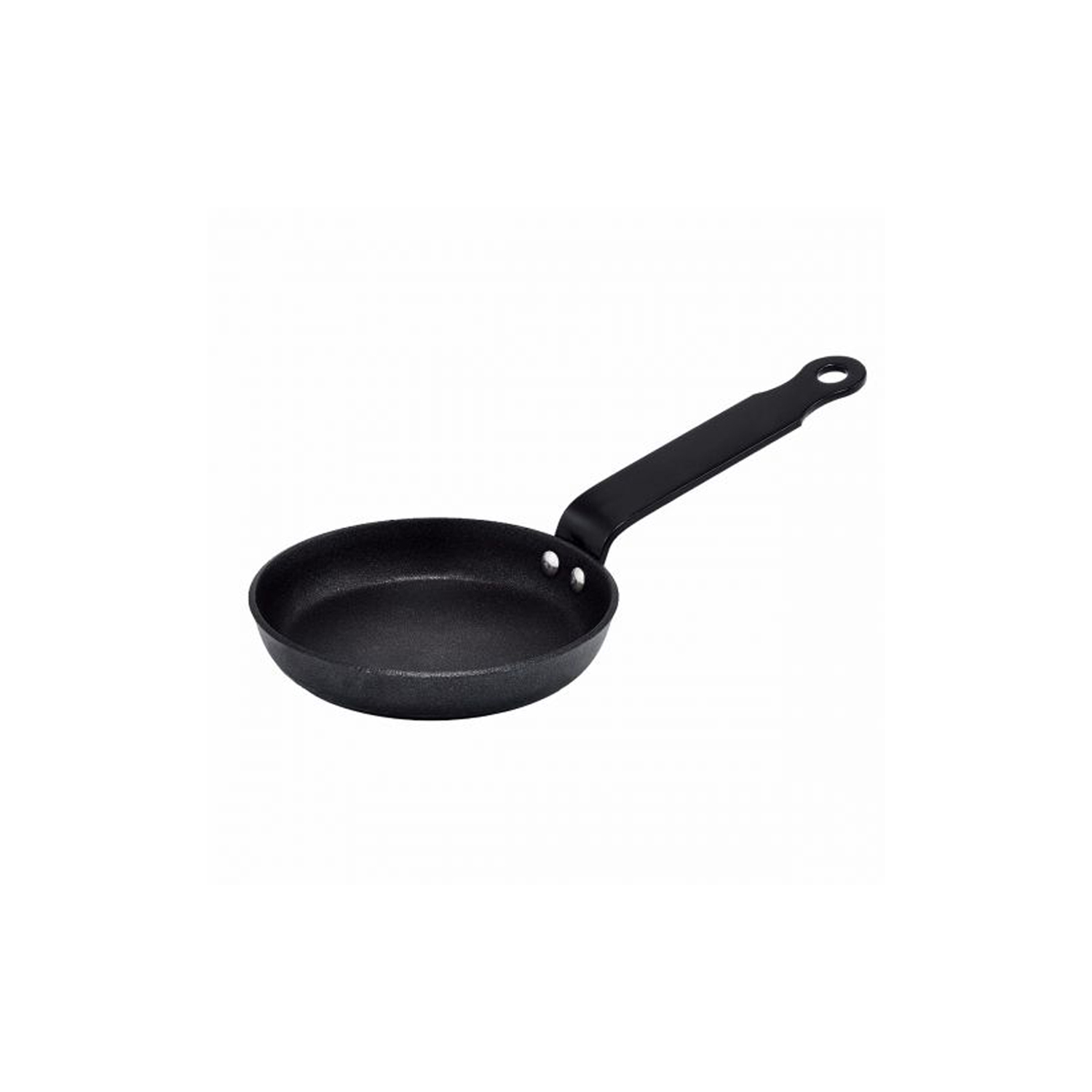 Сковорода для подачі Winco з антипригарним покриттям 12 см Чорний (01291)
