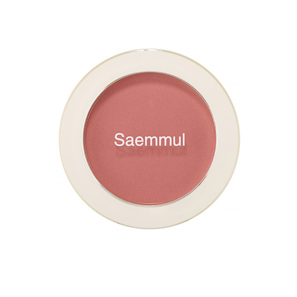 Однотонные румяна The Saem Saemmul Single Blusher CR02 Baby Coral 5 г (8806164147375)
