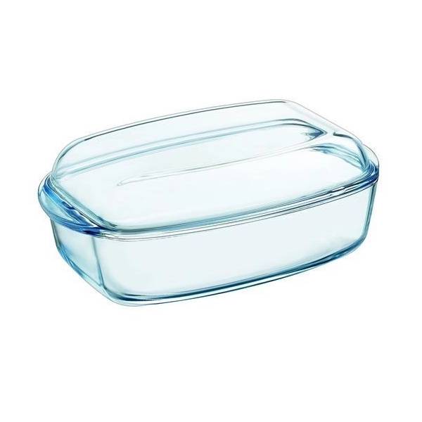 Гусятница 6,5 л прямоугольная с крышкой Pyrex 466A000