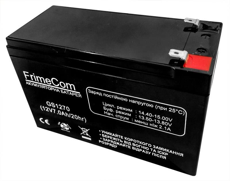 Акумуляторна батарея FrimeCom 12V 7AH (GS1270)