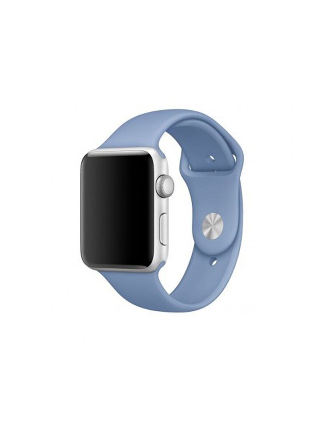 Ремінець Sport Band для Apple Watch 38/40mm силіконовий size(s) ARM Series 5 4 3 2 1 Denim Blue