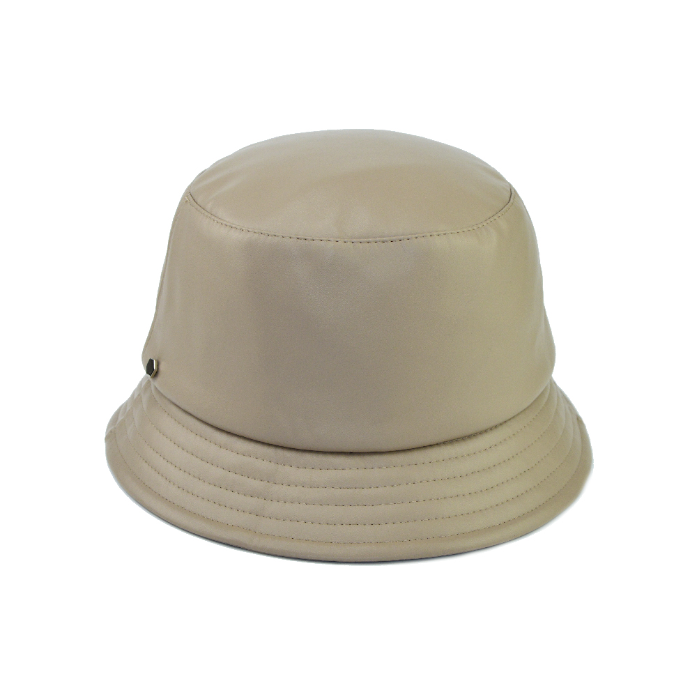 Панама женская экокожа 642-035 LuckyLOOK OneSize Бежевый