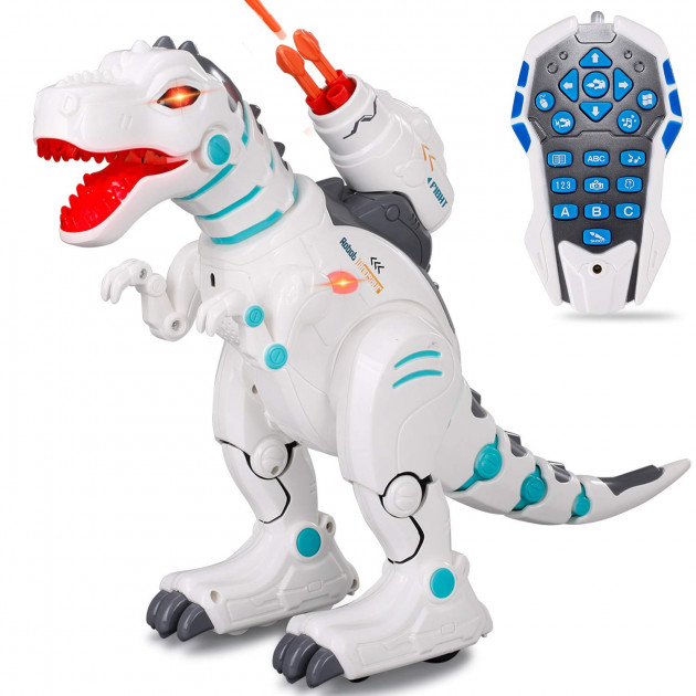 Робот Intelligent Robot Dinosaur ll Remote Control Білий