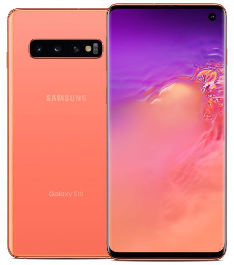 Мобільний телефон Samsung Galaxy S10+ (128gb)SM-G975U Orange snapdragon 1 sim